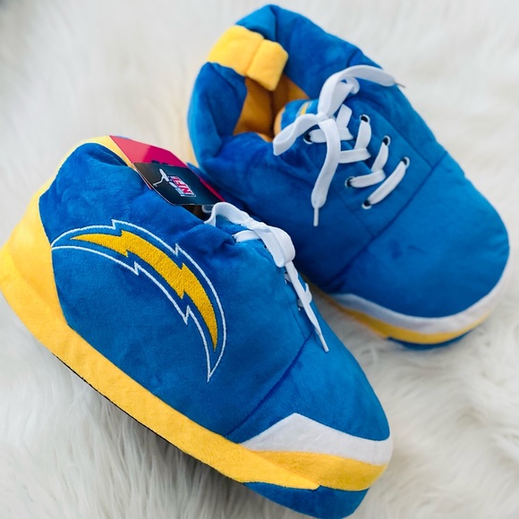 Los Angeles Chargers Shoe Slippers - Picture 1 of 8